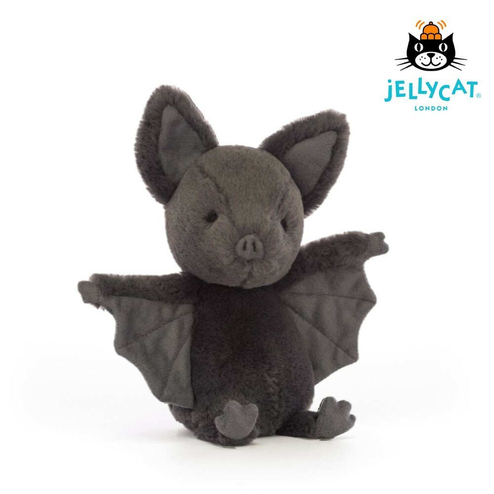 【樂森藥局】英國 Jellycat 瘋狂小蝙蝠 15cm/公分、絨毛玩偶