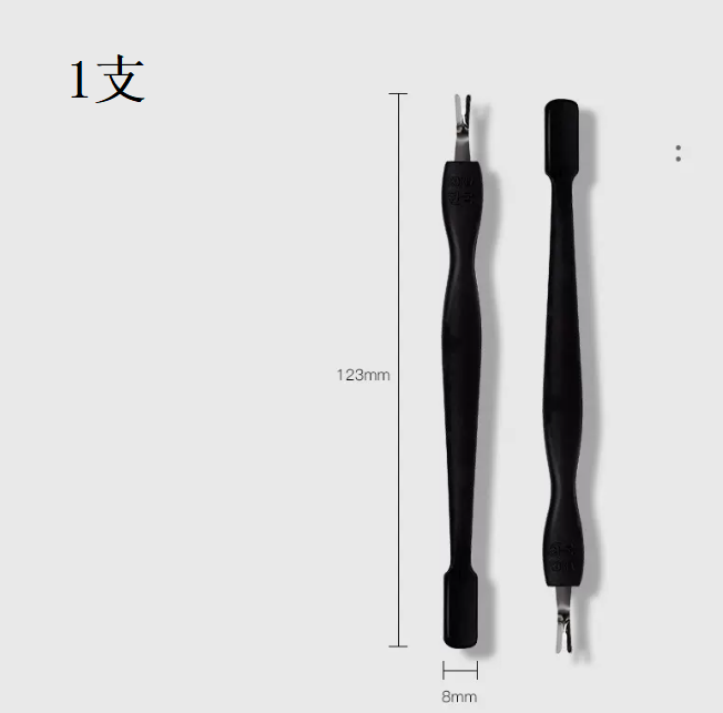 熱推美甲工具 不銹鋼死皮叉 1支