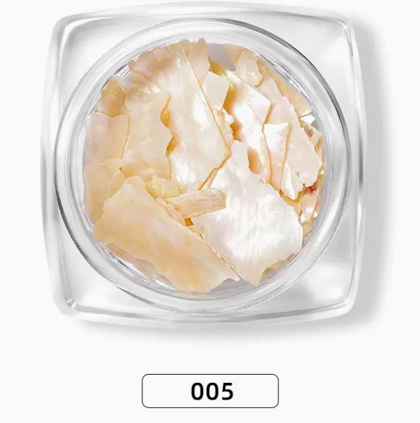 熱推美甲飾品 天然幻彩高亮貝殼片（005）