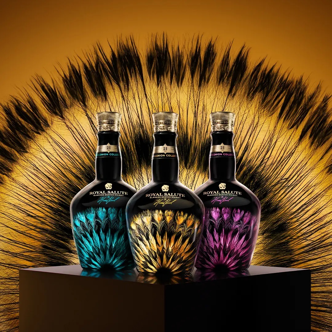 皇家禮炮21年 新奢時尚系列第三代：耀紫羽冠