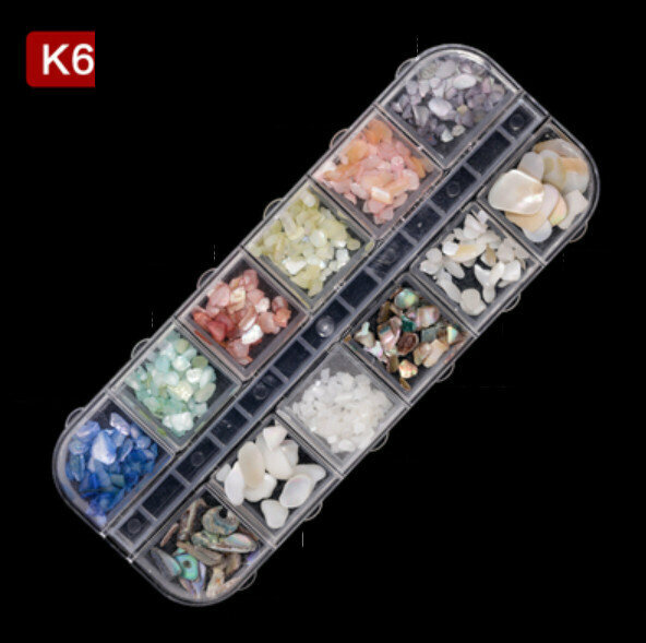 Hot Push Nail Chips (Shell Set-K6)