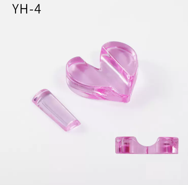 New nail art jewelry embossing abrasive heart mold YH-4