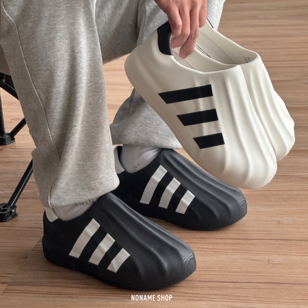 ADIDAS ADIFOM ORIGINALS SUPERSTAR 貝殼 線條 全防水 懶人鞋 三色 (男款)