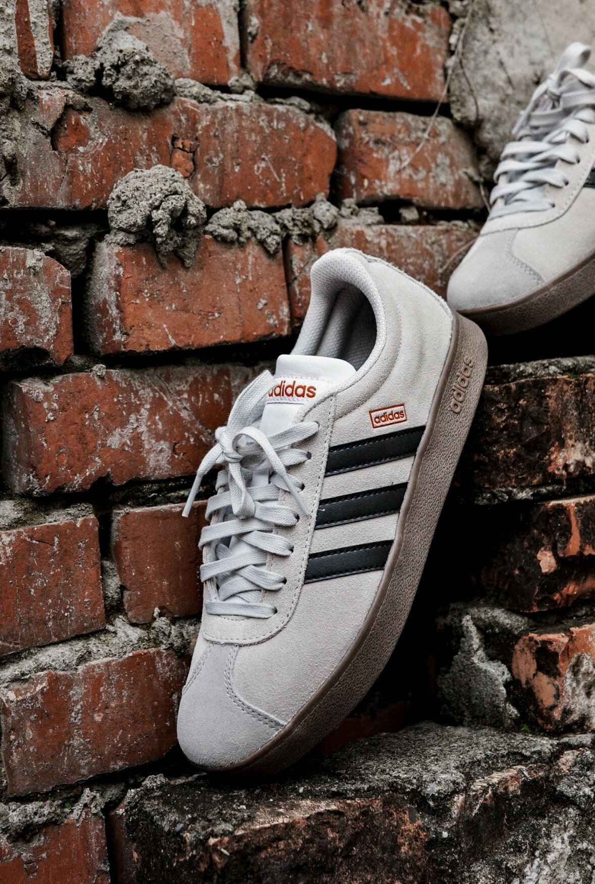 ADIDAS NEO VL COURT 平替版SAMBA 灰 米灰 黑 焦糖底 麂皮 HQ1802