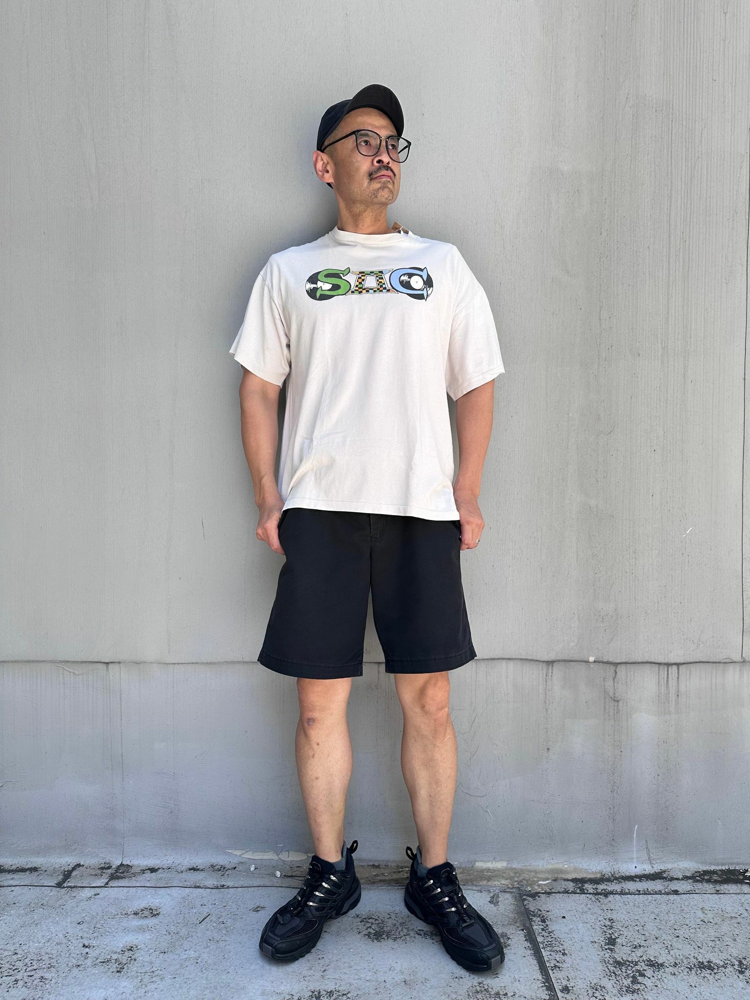 00's Stüssy Print Tee ( Made in USA )