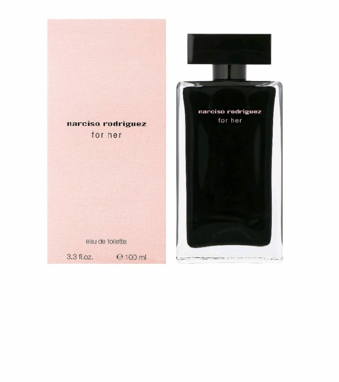 NARCISO RODRIGUEZ 納茜素 For Her EDT 女士淡香水100ml (粉盒黑瓶)