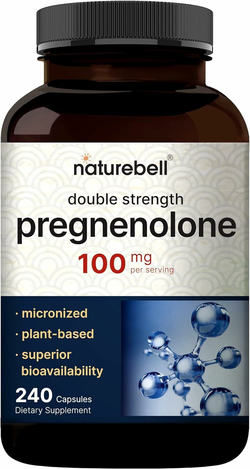 [現貨] NatureBell 孕烯醇酮 400毫克 240粒 Pregnenolone