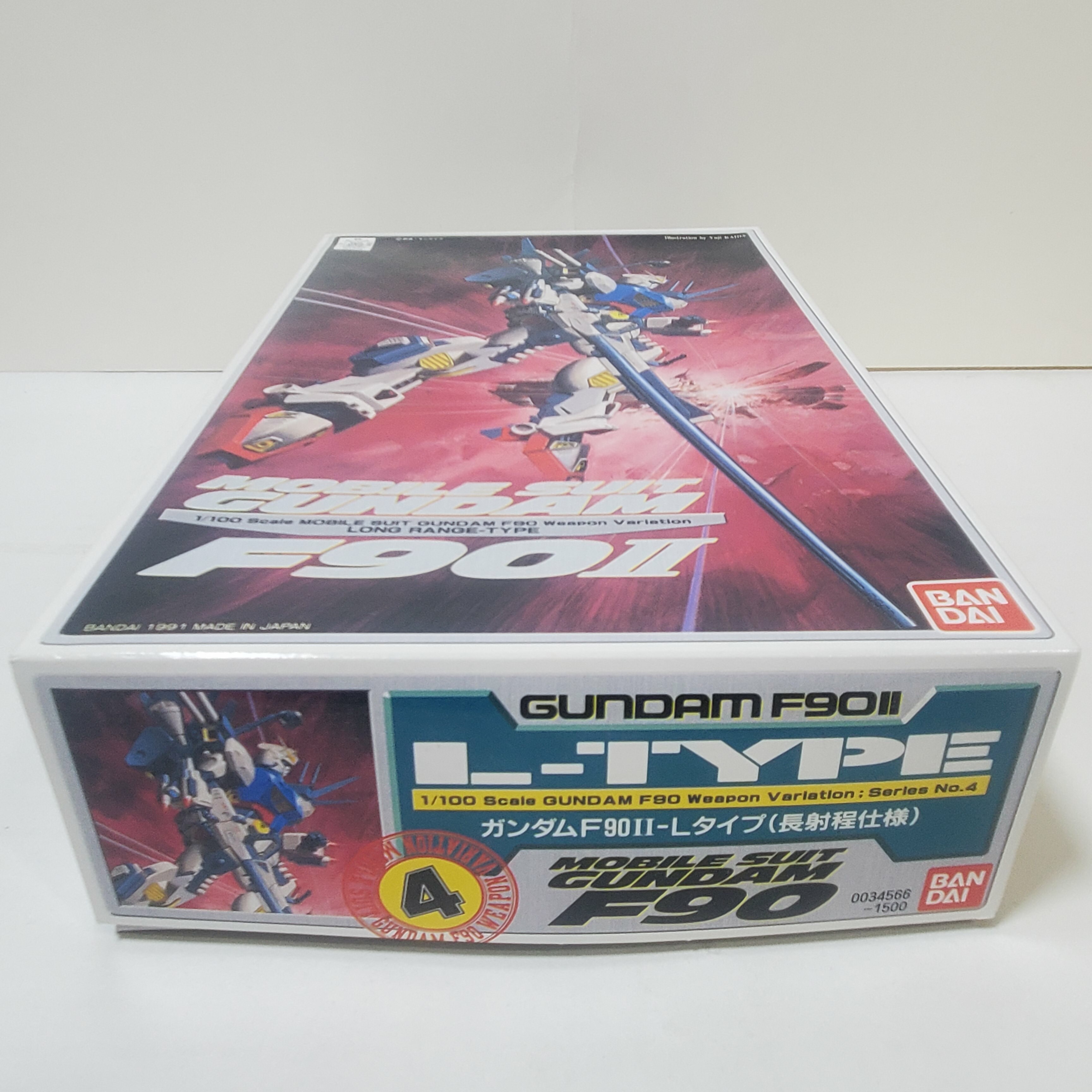 BANDAI ガンプラ 1/100 ガンダムF-90Ⅱ-Lタイプ 長射程仕様 旧キット
