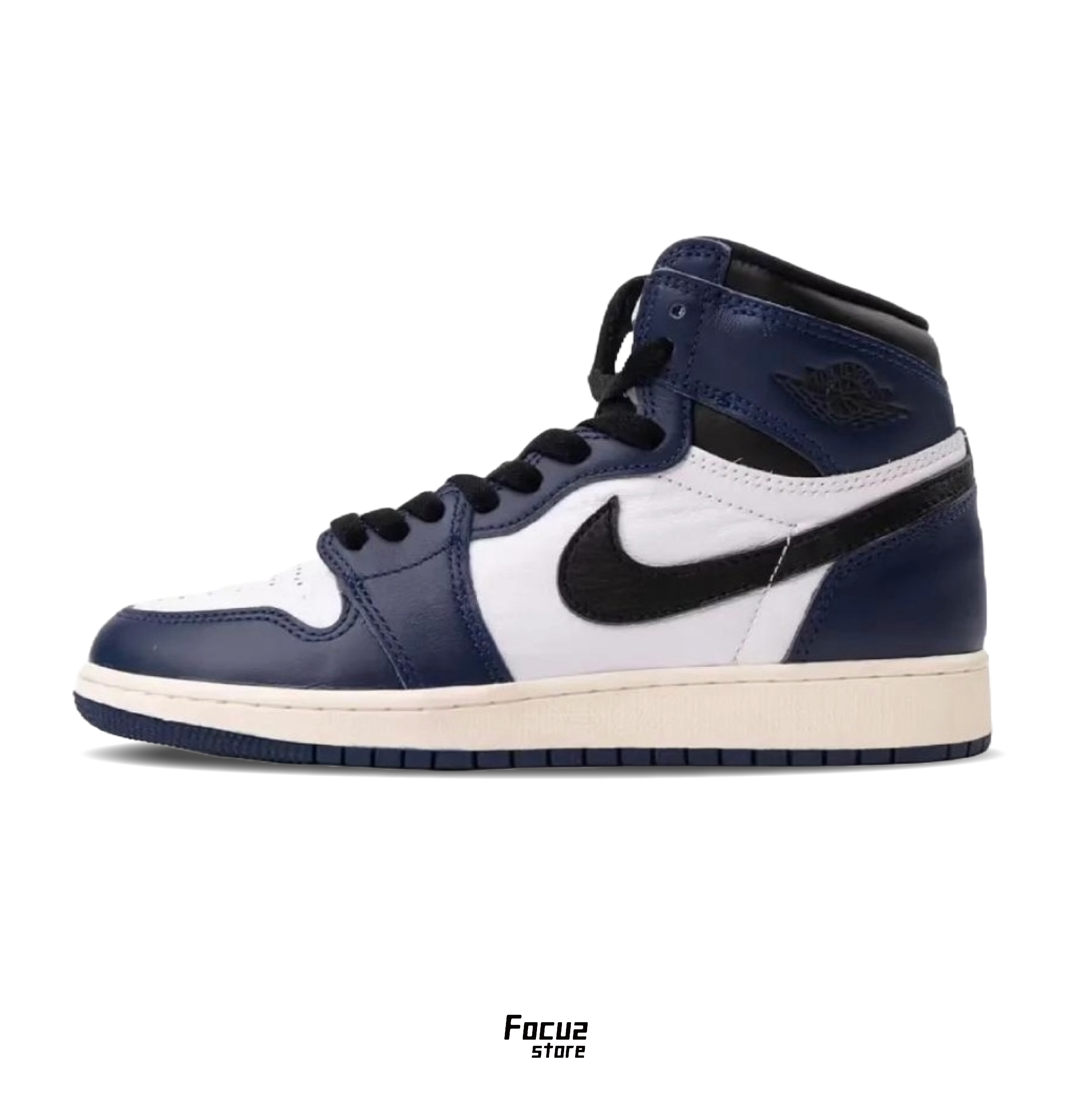 【Focus Store】現貨秒發 Air Jordan 1 Retro High OG (GS)  "Midnight Navy" 午夜藍 FD1437-401