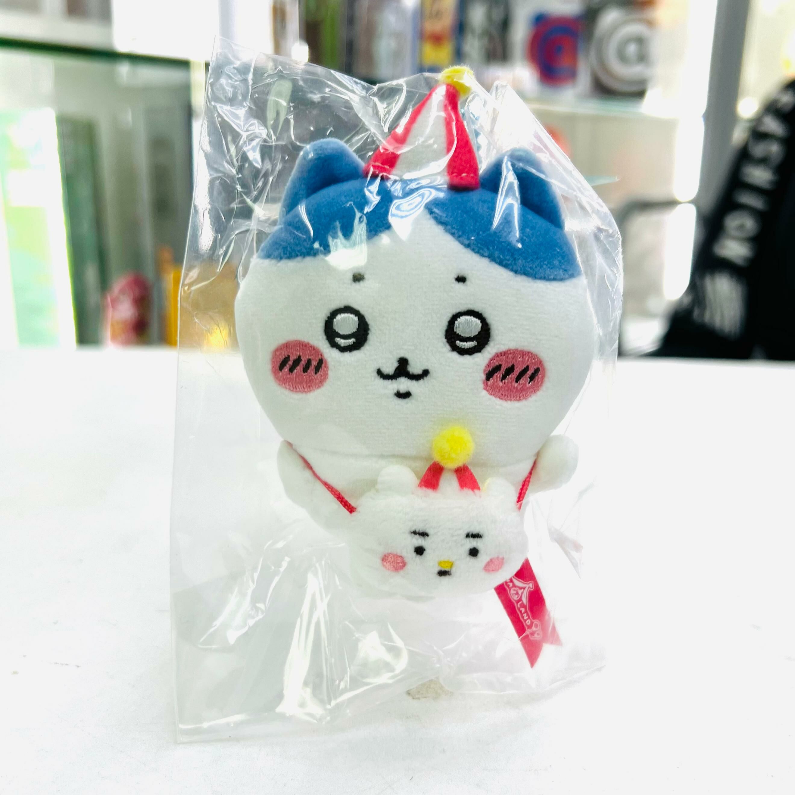 Chiikawa Plush Doll Keychain 遊樂園小八