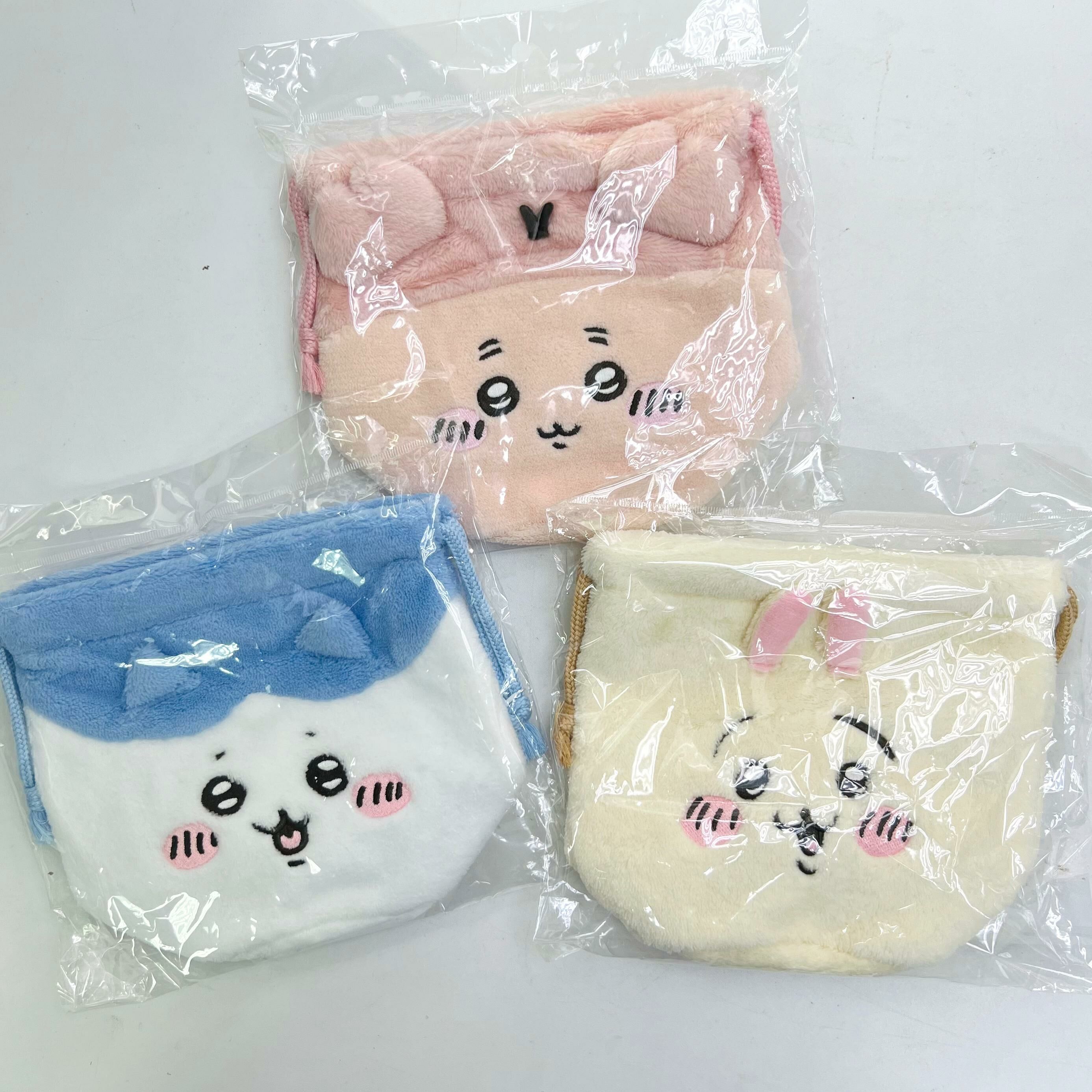 Chiikawa 毛巾索繩袋 (小八/兔子/螃蟹)