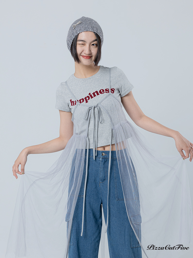 [SALE]透膚網紗造型洋裝 PizzaCutFive PCF243487001