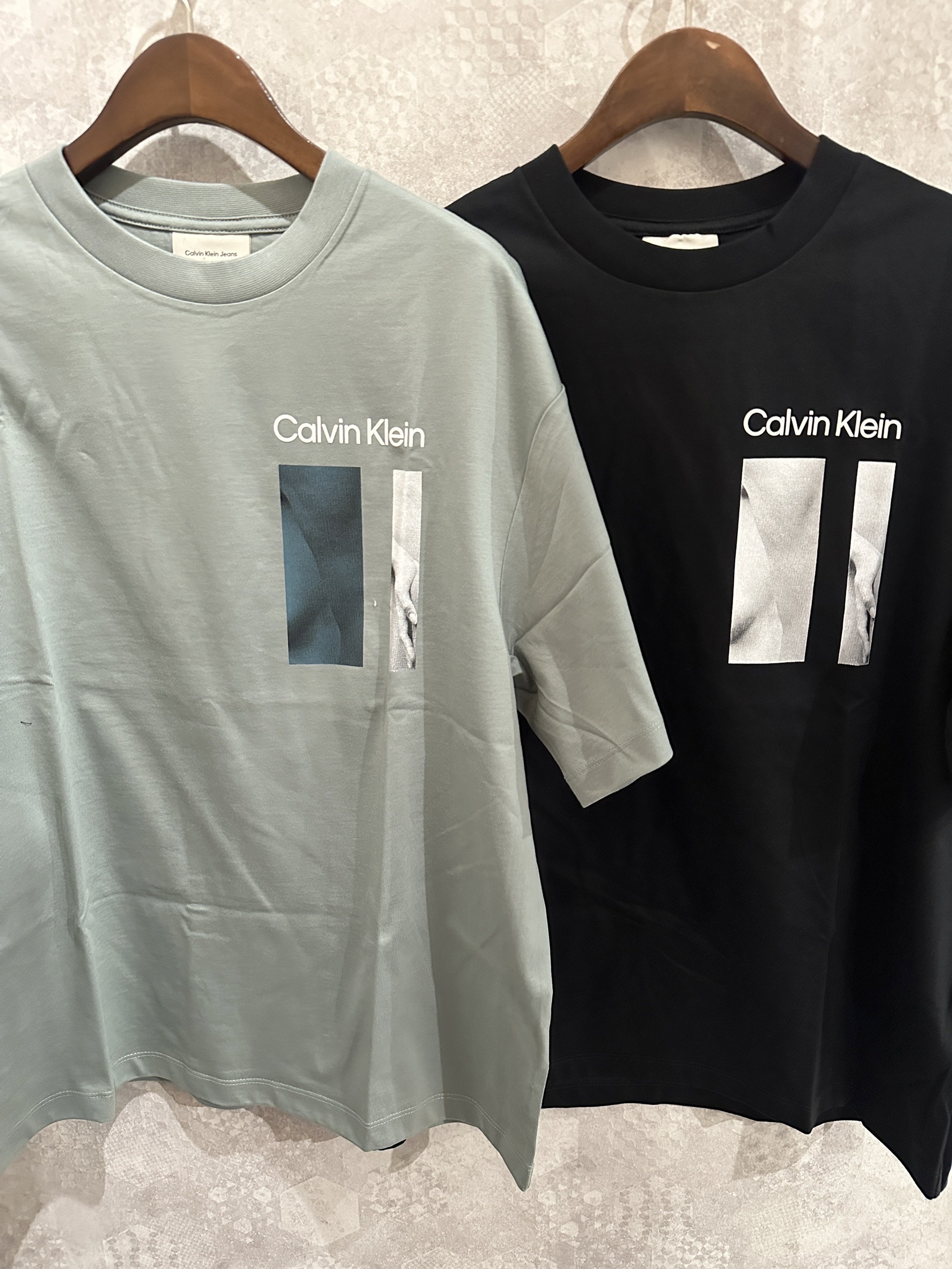 Calvin Klein CK 膠字圖像 短袖上衣 短袖 短T