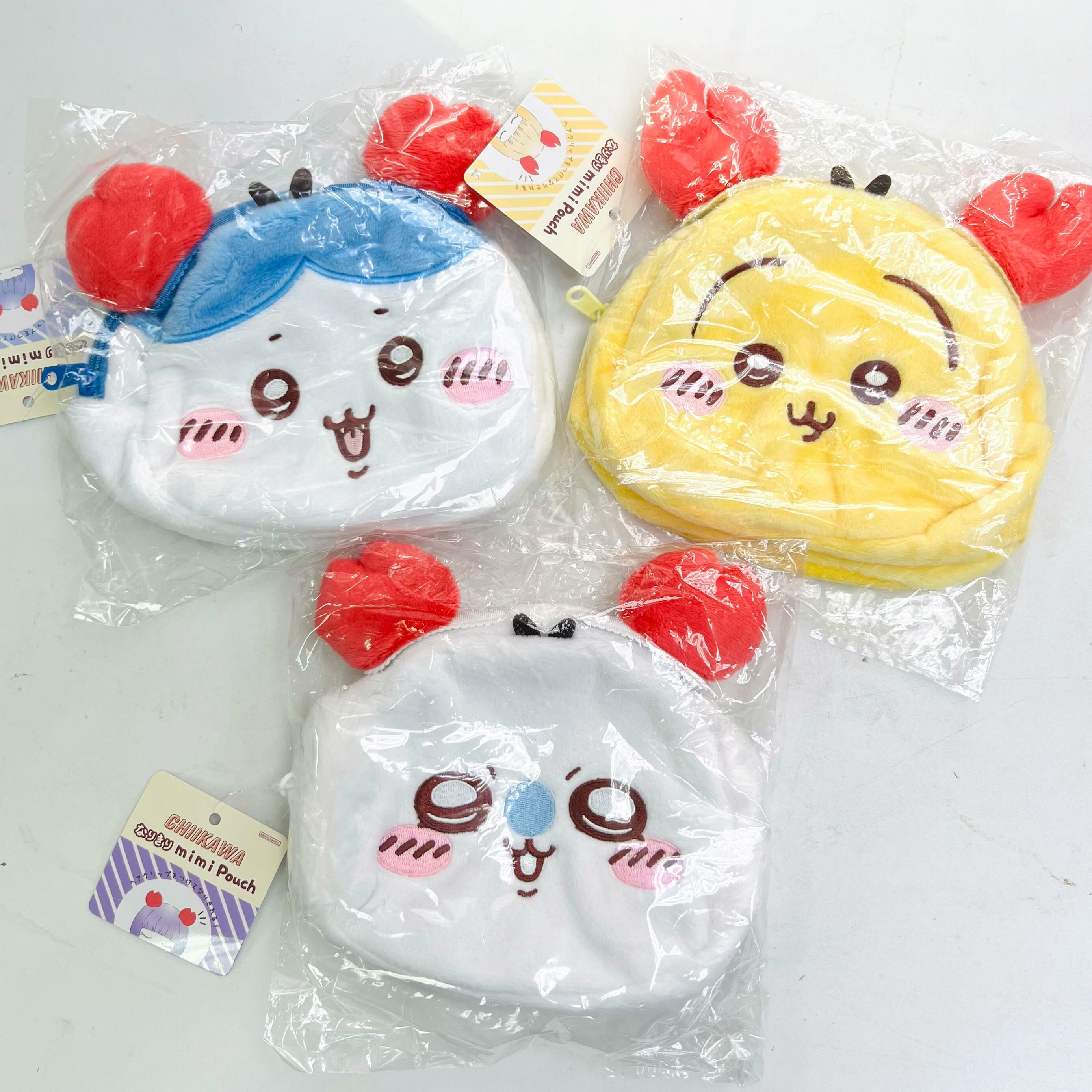 Chiikawa 鉗頭箍造型化妝袋 (小八/兔子/飛鼠)