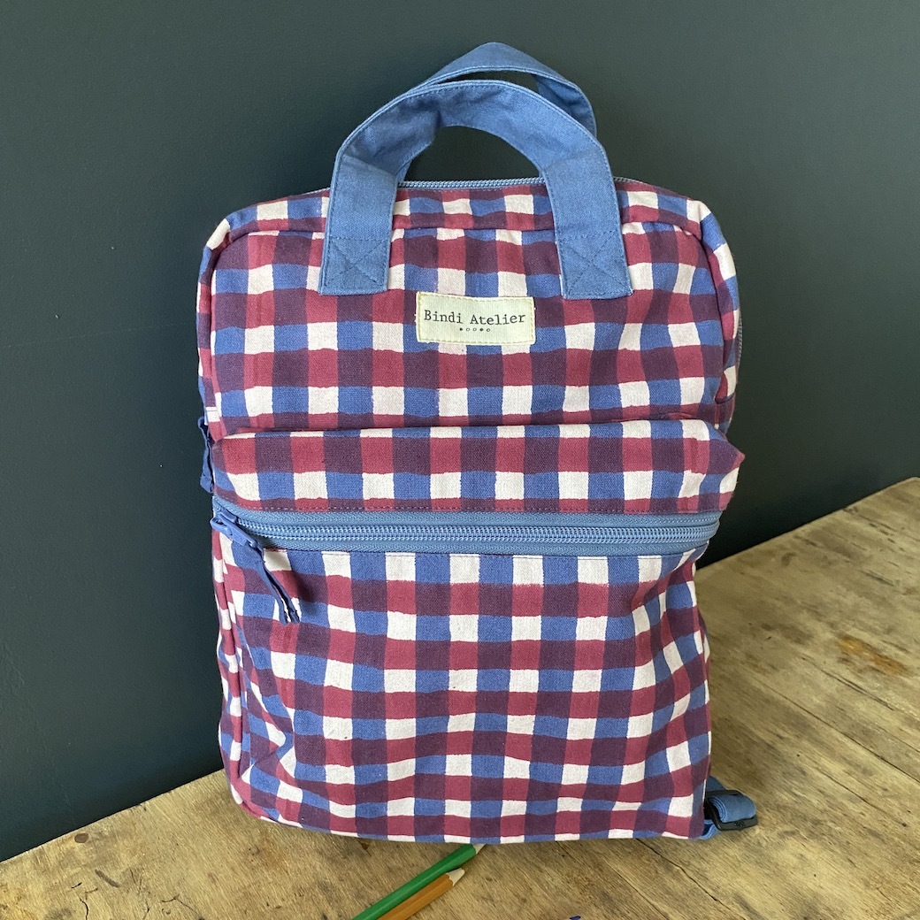 迷霧藍榴紅雙色 | 幼童後背包