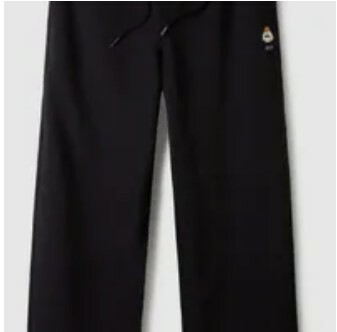 [S] WHO.A.U STEVE WIDE PANTS,BLACK, WHTME3921U-19-BLACK [FINAL SALE] (SWAU382)