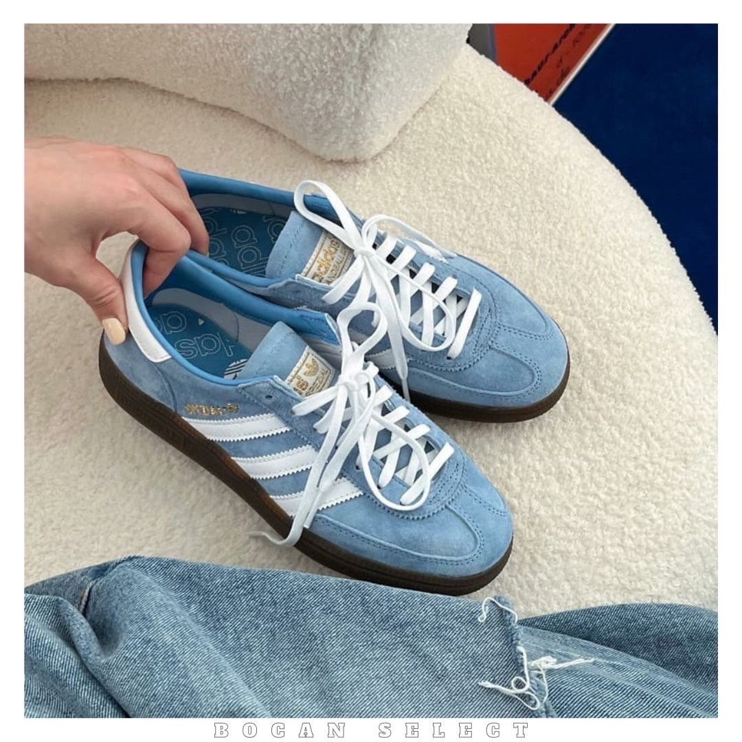 ADIDAS ORIGINALS 寶藍 麂皮 復古 德訓鞋 BD7632