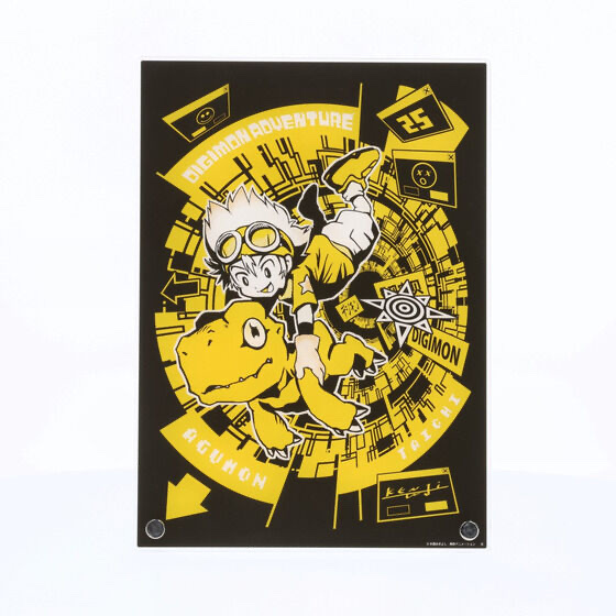 226935 Pbandai 預訂 2025/5月 渡辺けんじ氏デザイン デジモンアドベンチャー25周年アクリルボード