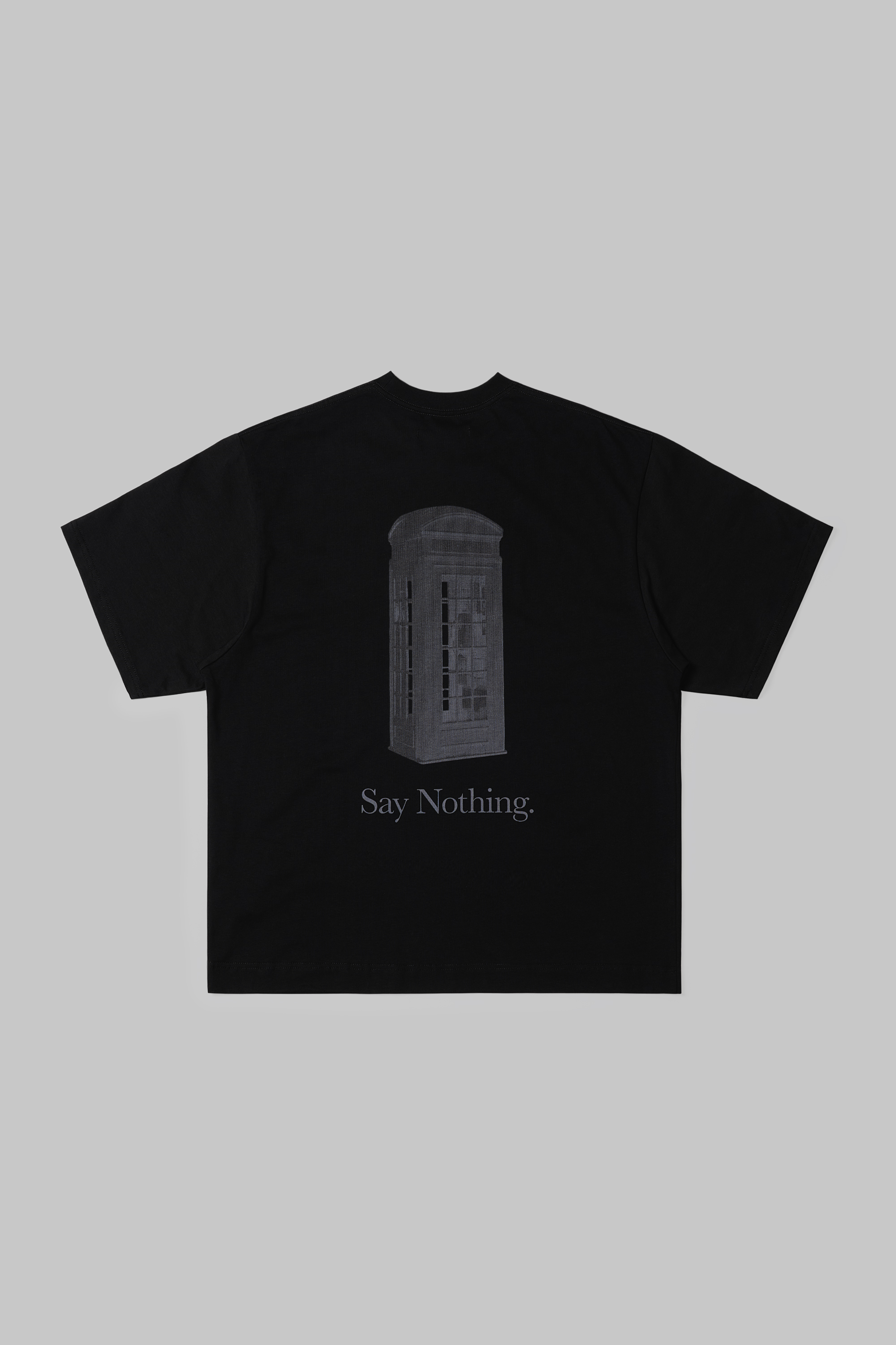 ANONYMOUS 短袖印花上衣｜24SS-Say Nothing Tee