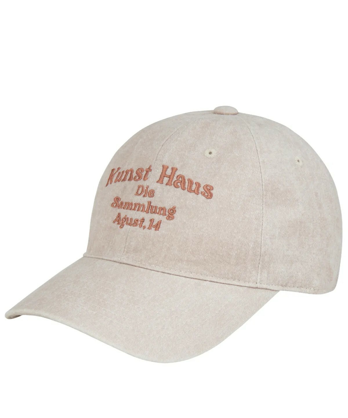 Dumaro - Pigment Washed Cotton Ball Cap (Pigment Beige)