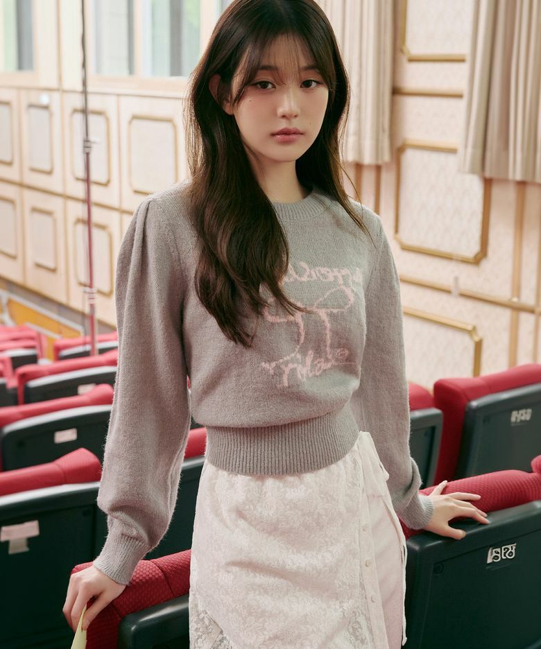 ROLAROLA ROLA RIBBON PUFF SLEEVE KNIT