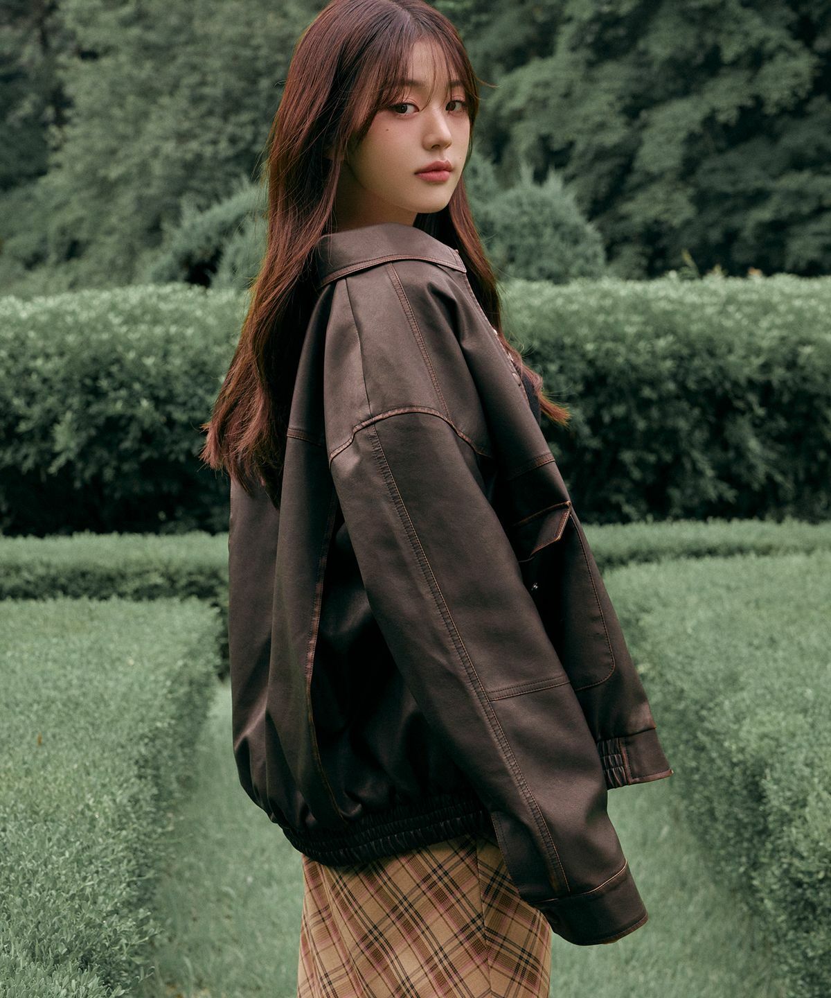 ROLAROLA VINTAGE LEATHER BLOUSON JACKET