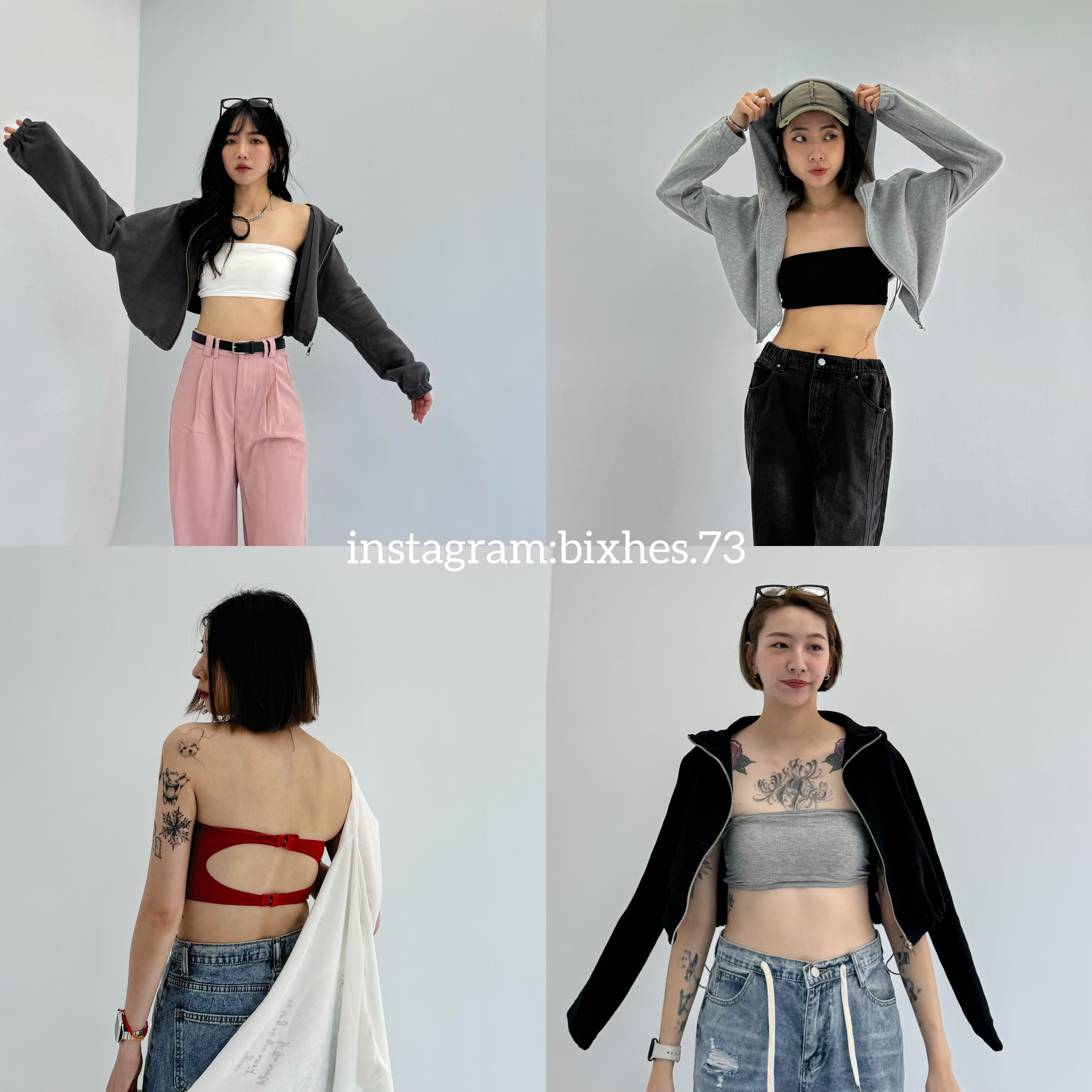 棉質兩扣內衣背心(C00075)