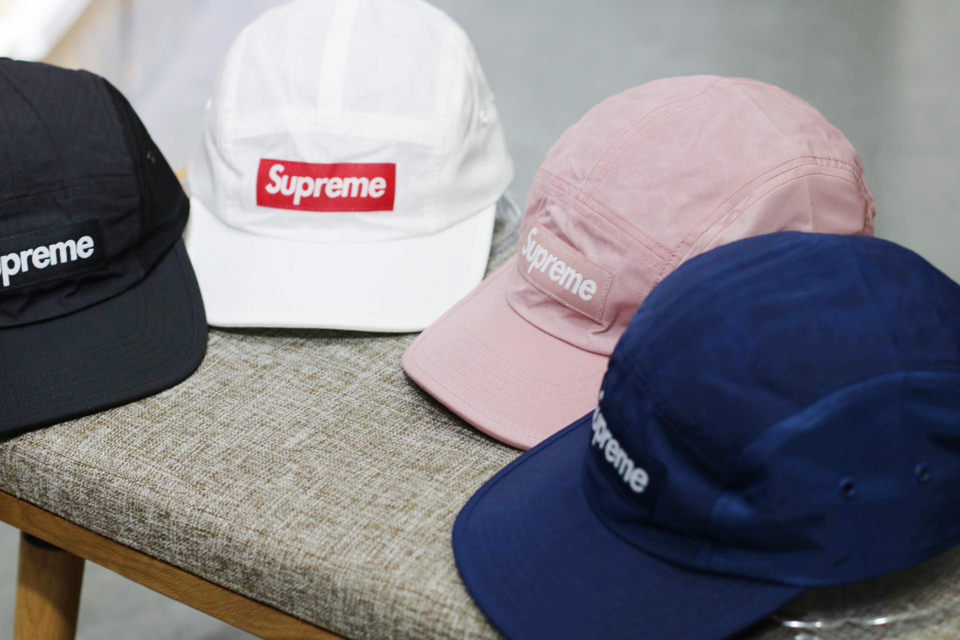 SUPREME FW24 WAXED RIPSTOP CAMP CAP 各色