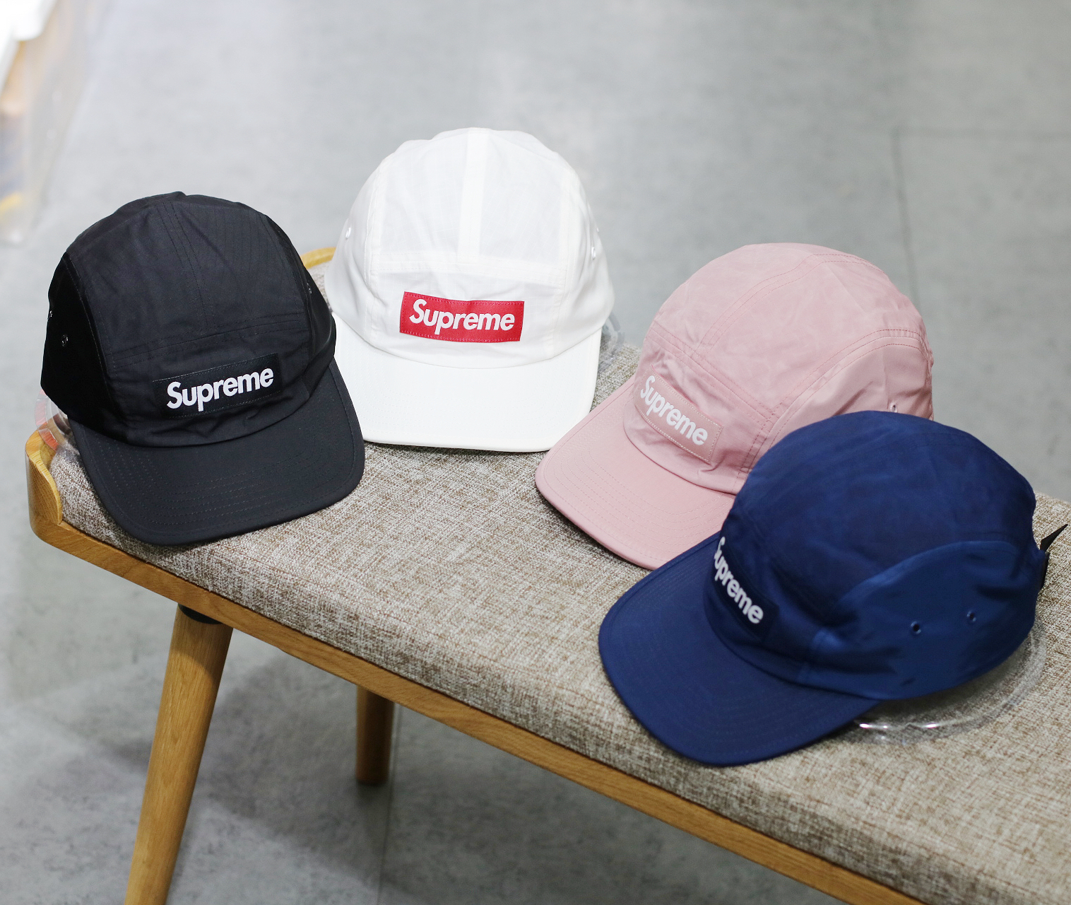SUPREME FW24 WAXED RIPSTOP CAMP CAP 各色