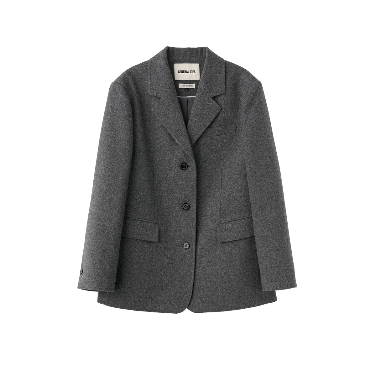 [GENERAL IDEA] NEW CLASSIC WOOL BLEND JACKET
