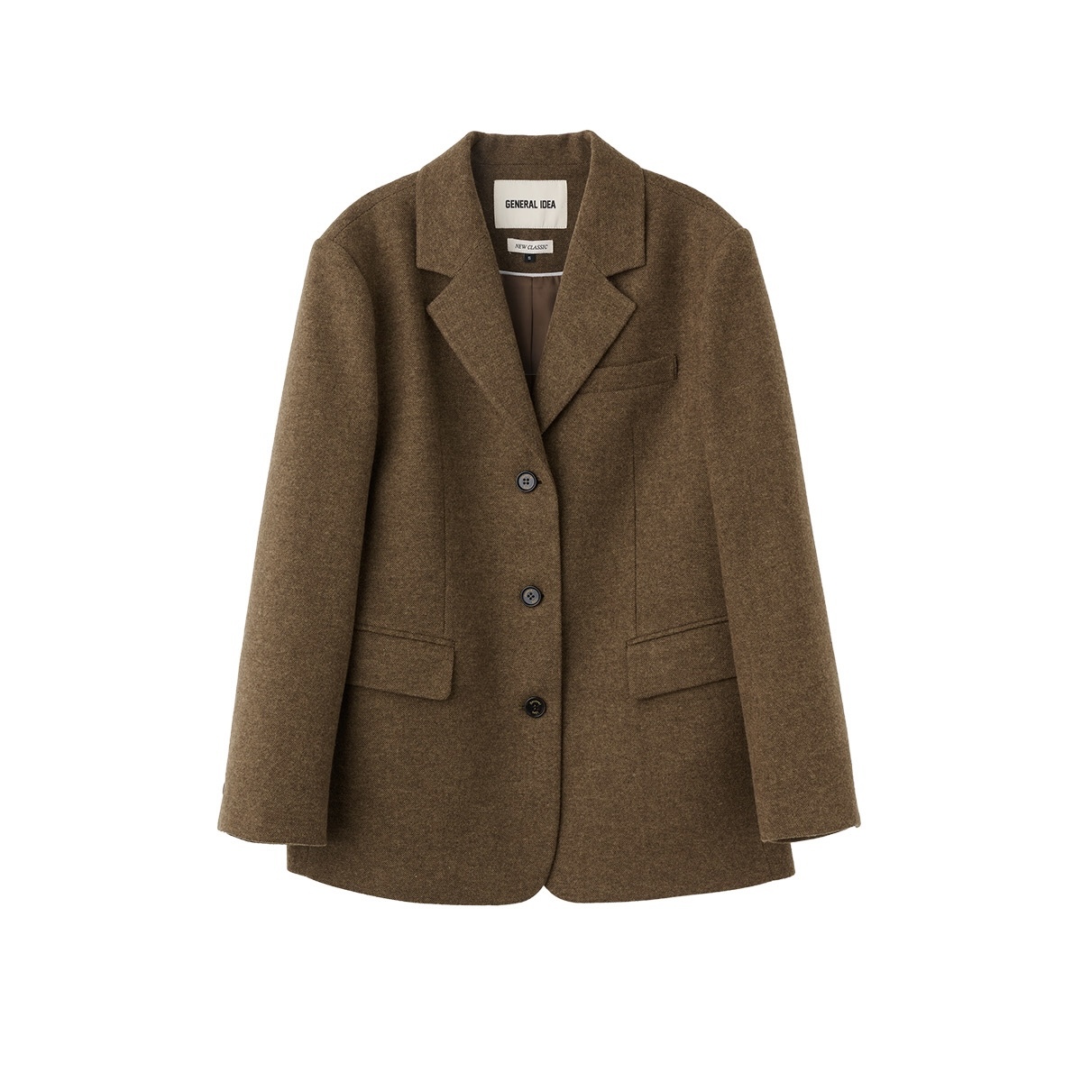[GENERAL IDEA] NEW CLASSIC WOOL BLEND JACKET