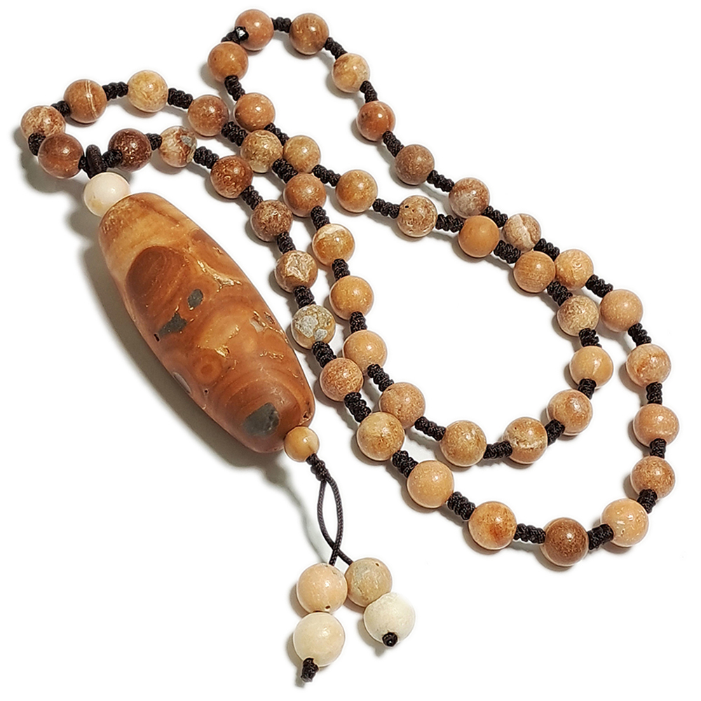 天珠{中}龍宮舍利項鍊A23【十方】153613