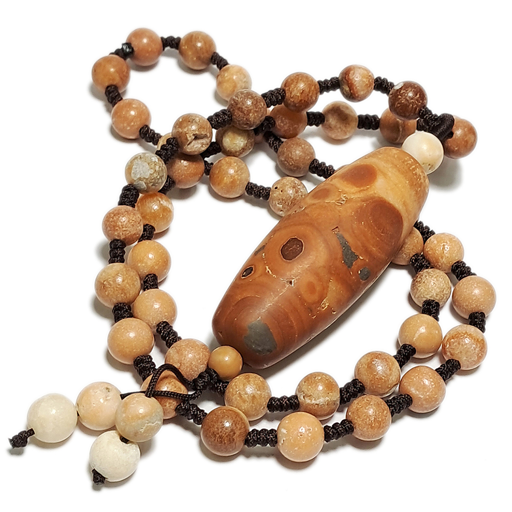 天珠{中}龍宮舍利項鍊A23【十方】153613