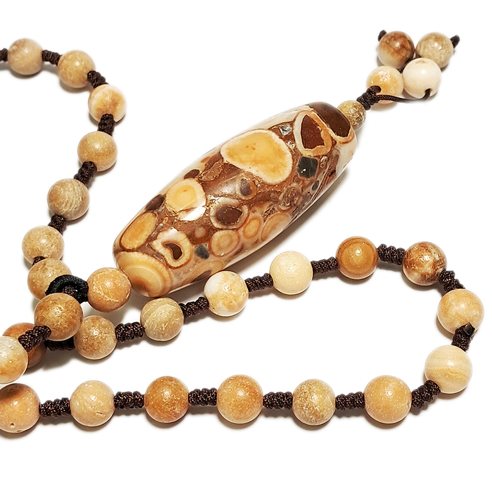 天珠{中}龍宮舍利項鍊A23【十方】153612