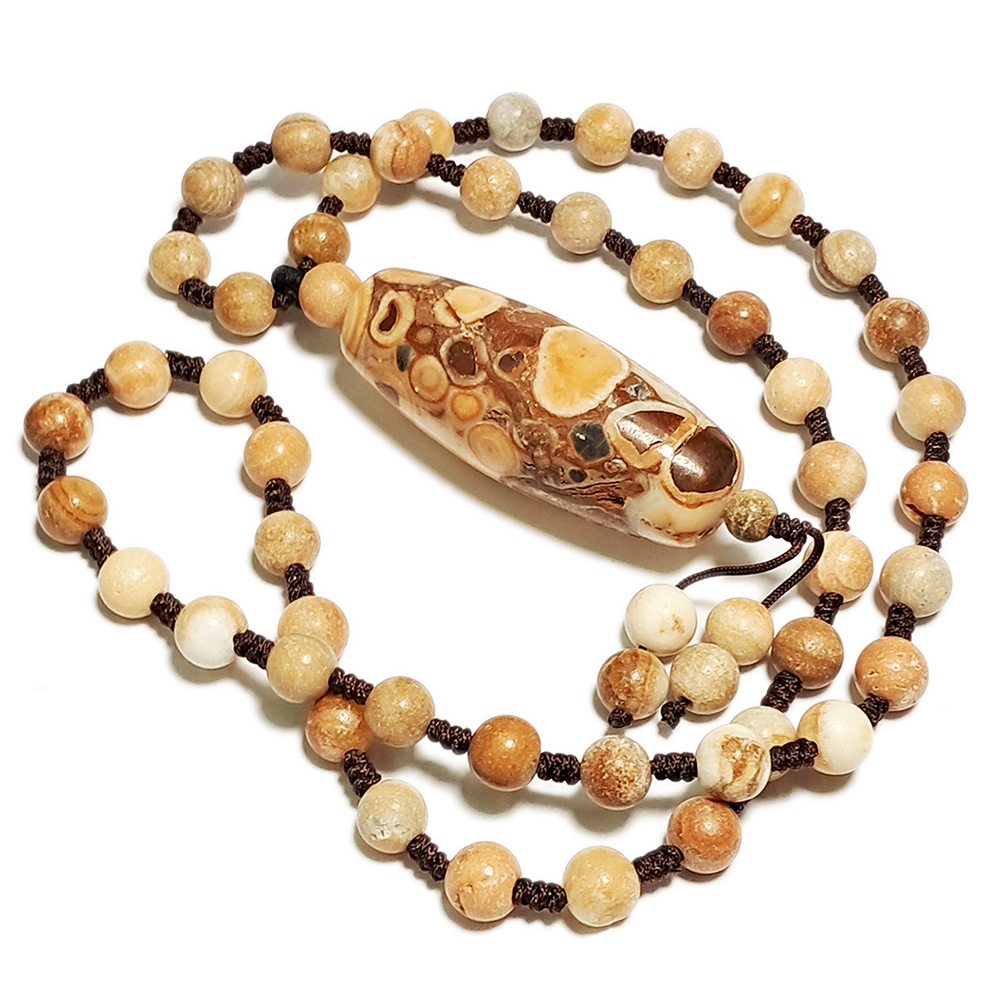 天珠{中}龍宮舍利項鍊A23【十方】153612