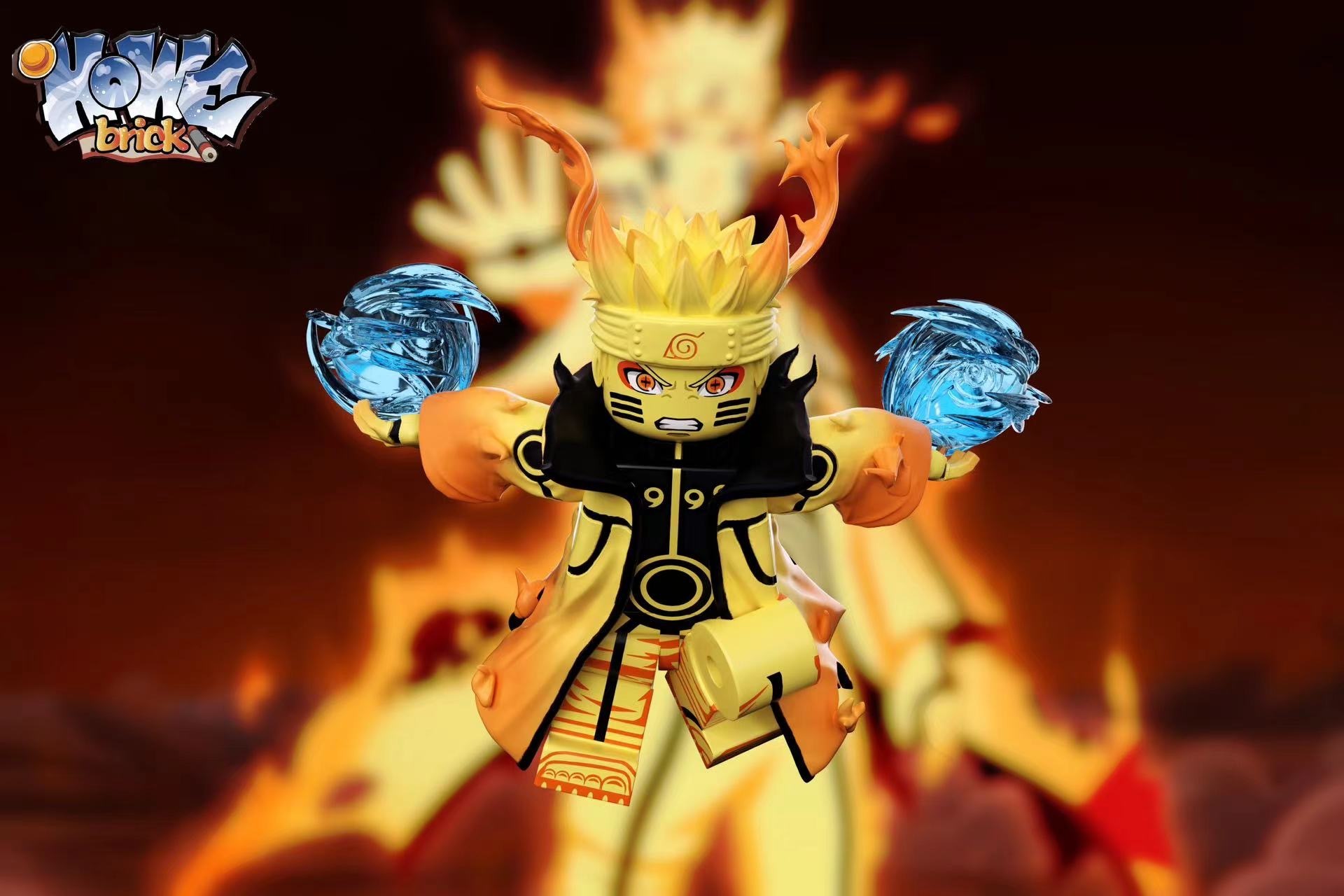 【Howe Brick】九喇嘛鳴人 (不能寄中國地址)