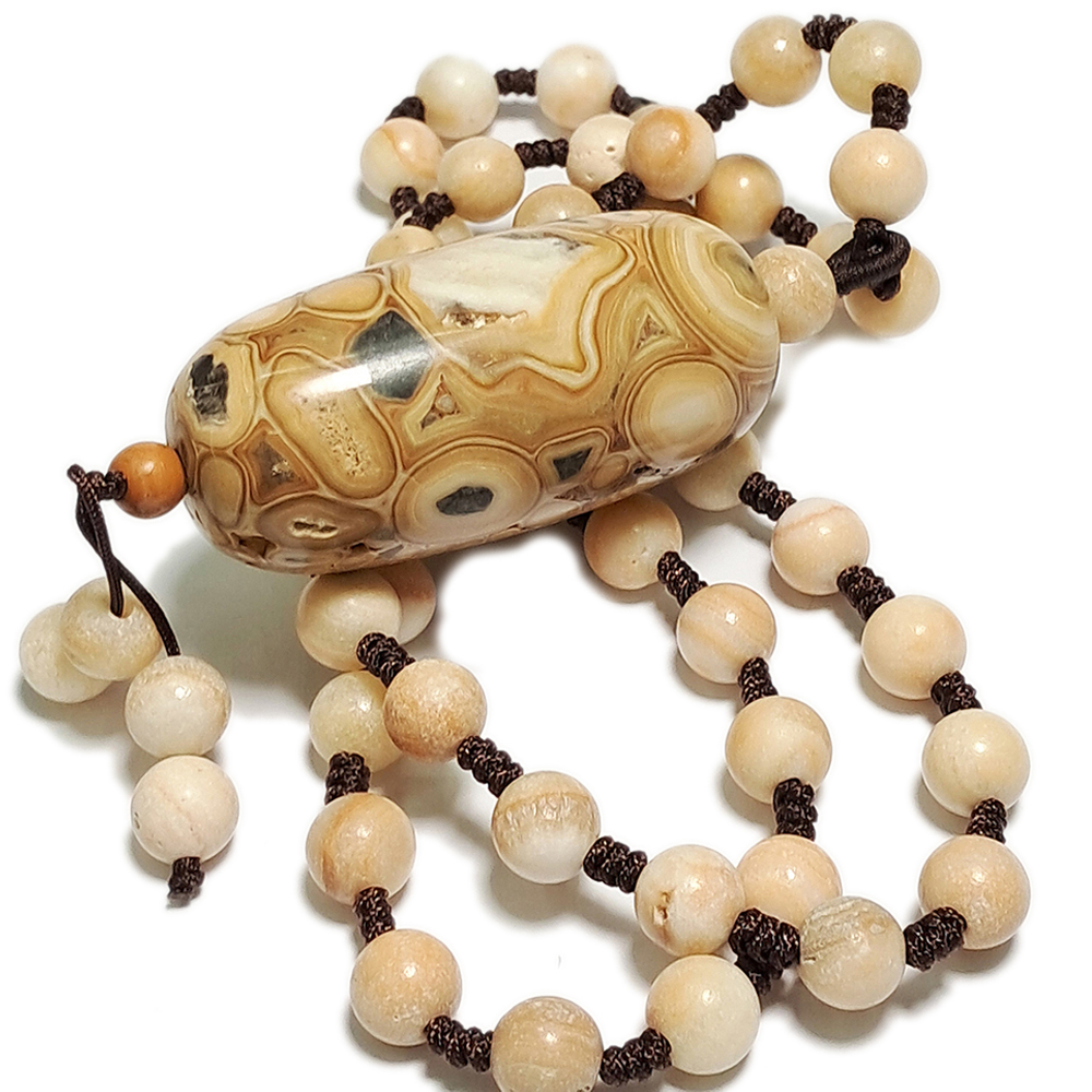 天珠{大}龍宮舍利項鍊A24【十方】153622