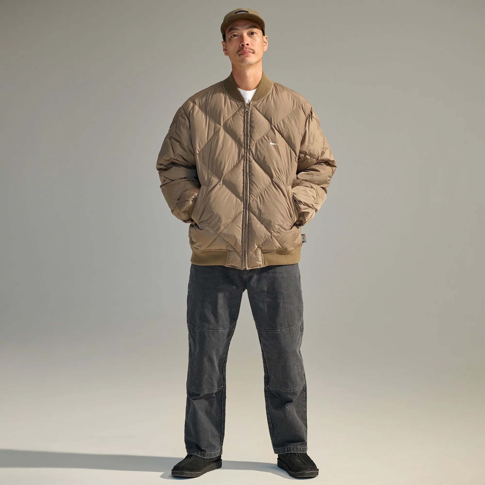 DESCENDANT 2024 A/W DET DOUBLE KNEE TROUSERS - BLACK PRE ORDER ITEM (預訂中)