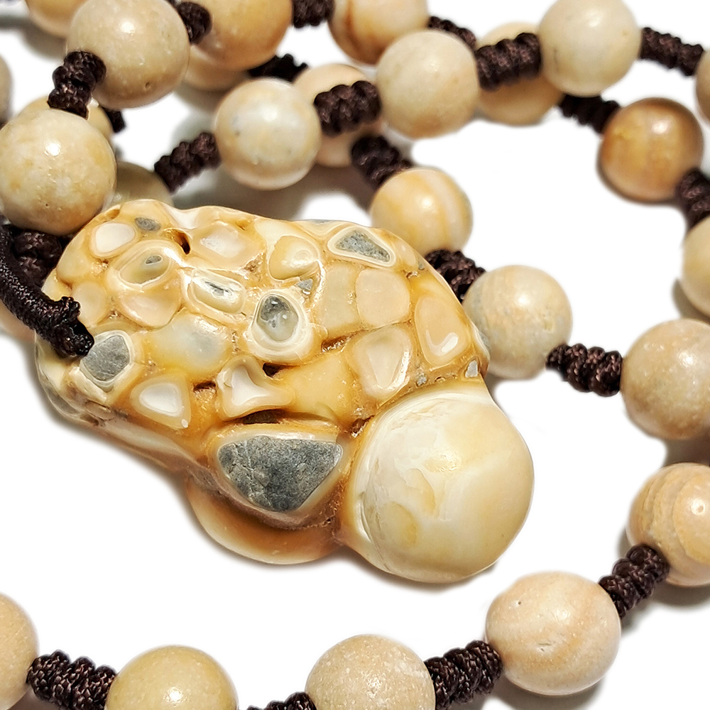 精品原礦跳出舍利 龍宮舍利項鍊A25【十方】153637