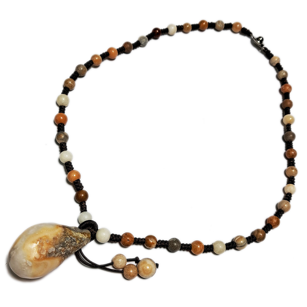 精品原礦跳出舍利 龍宮舍利項鍊A25【十方】153638