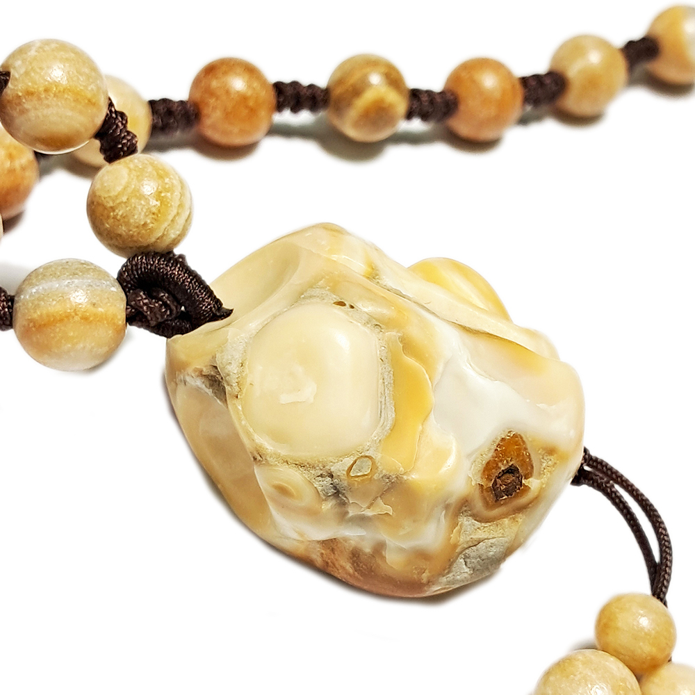 精品原礦跳出舍利 龍宮舍利項鍊A25【十方】153639