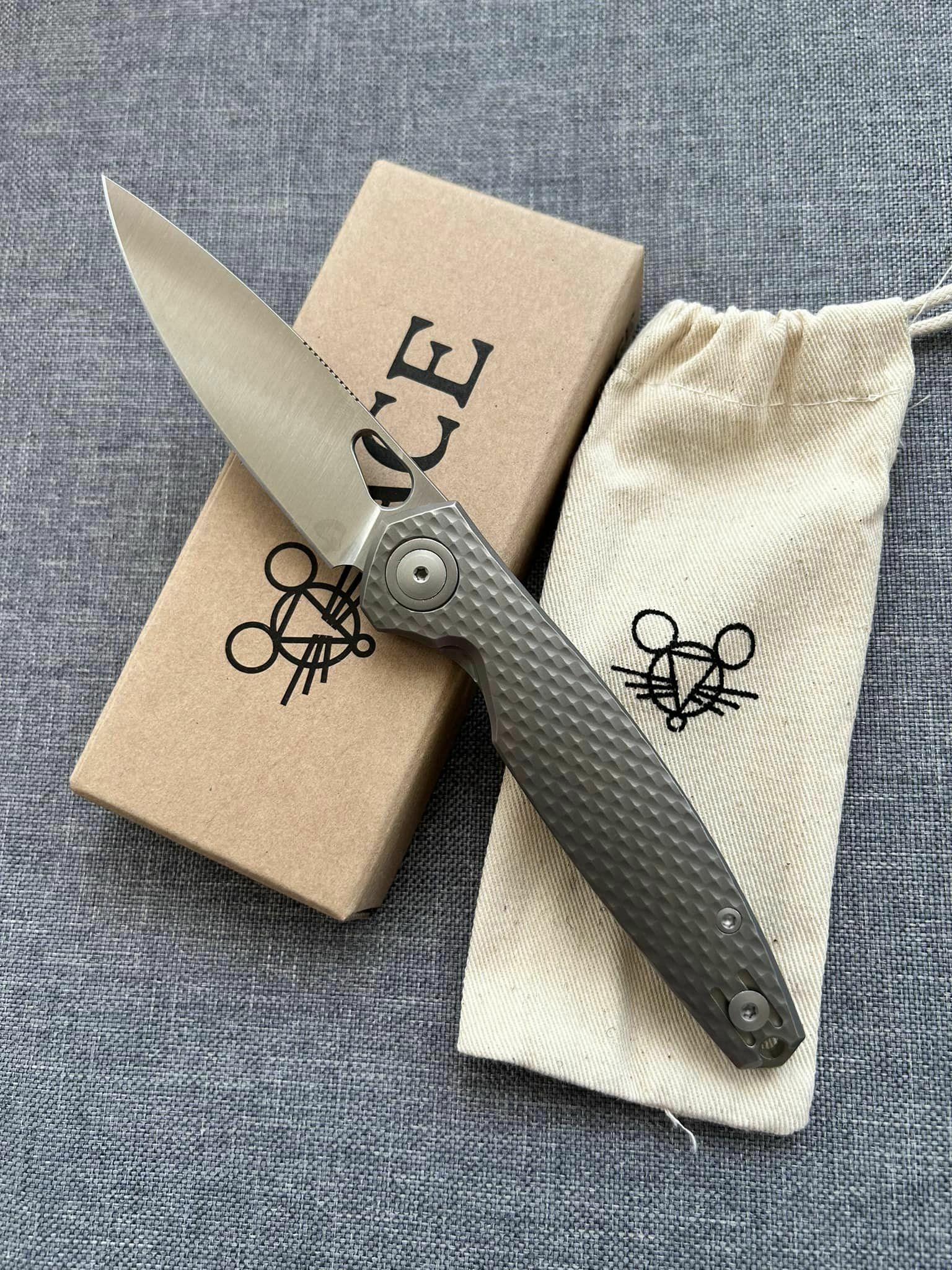 GiantMouse Knives ACE REO - Titanium鈦柄折刀