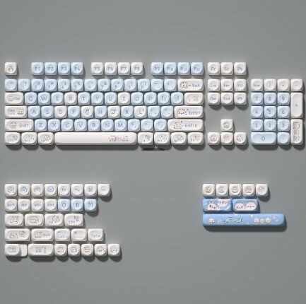 MOA可愛卡通 KEY CAPS (不包含鍵盤!!!)