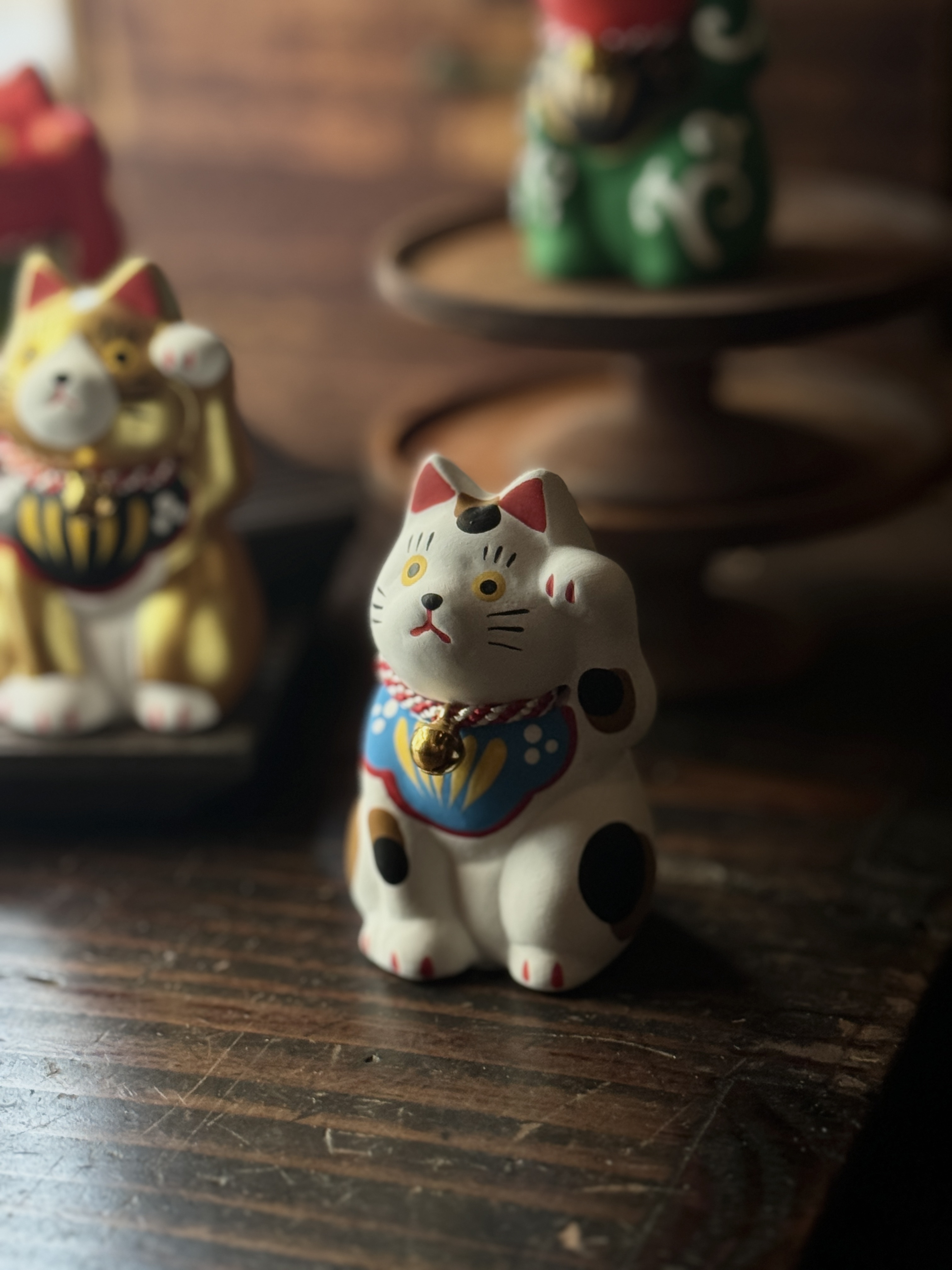 日本 民藝開運招財貓擺飾