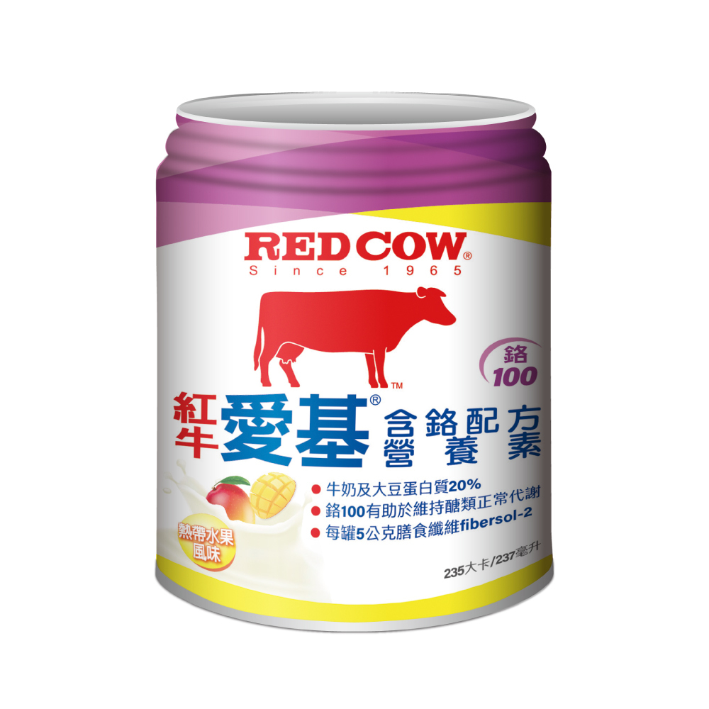 【紅牛】愛基含鉻配方營養素-熱帶水果風味
