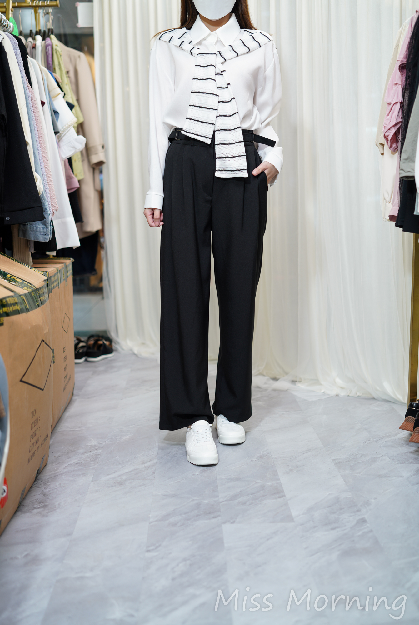 高質假2件上衣(14135)