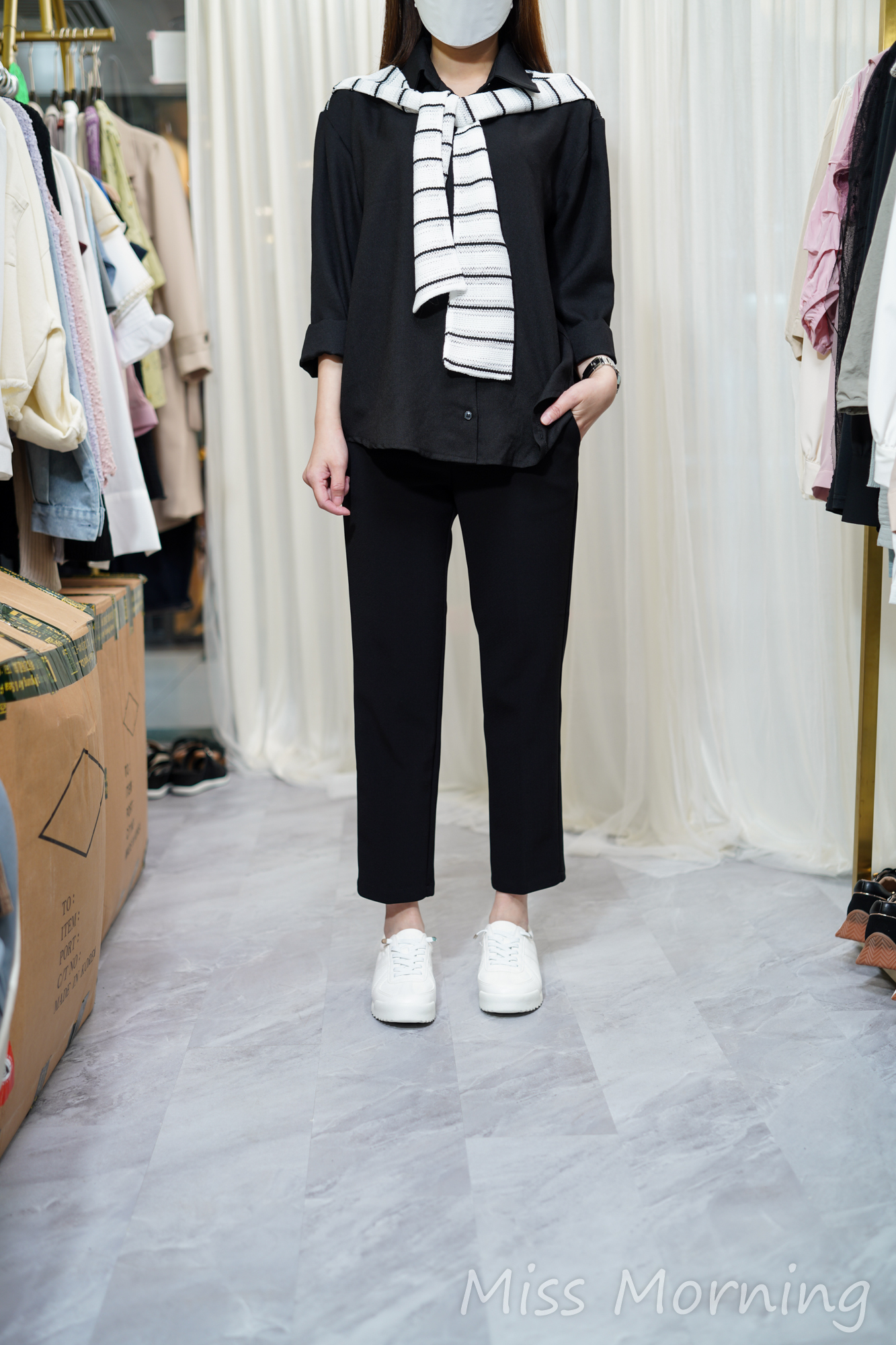 高質假2件上衣(14135)