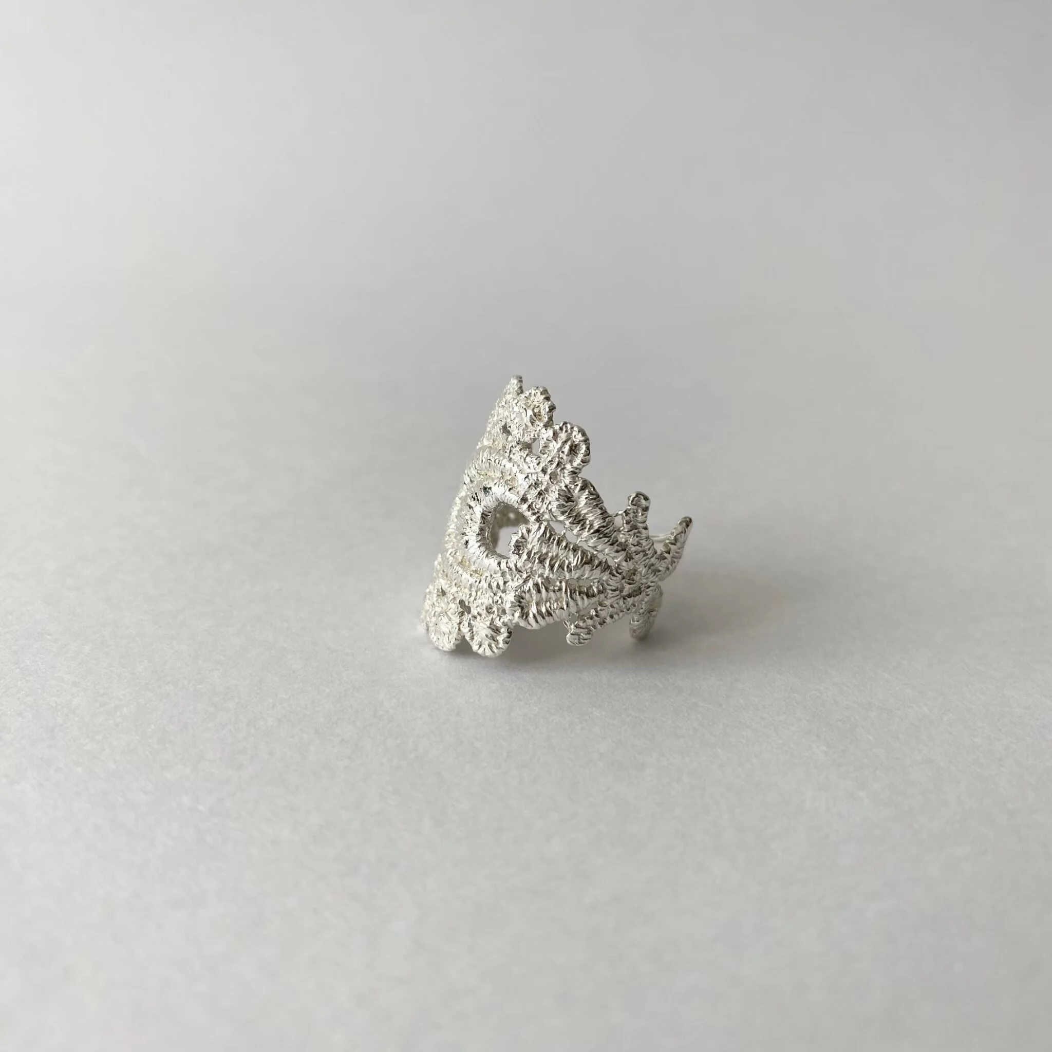 Lace Peacock Ring (silver)｜FLAVOUR