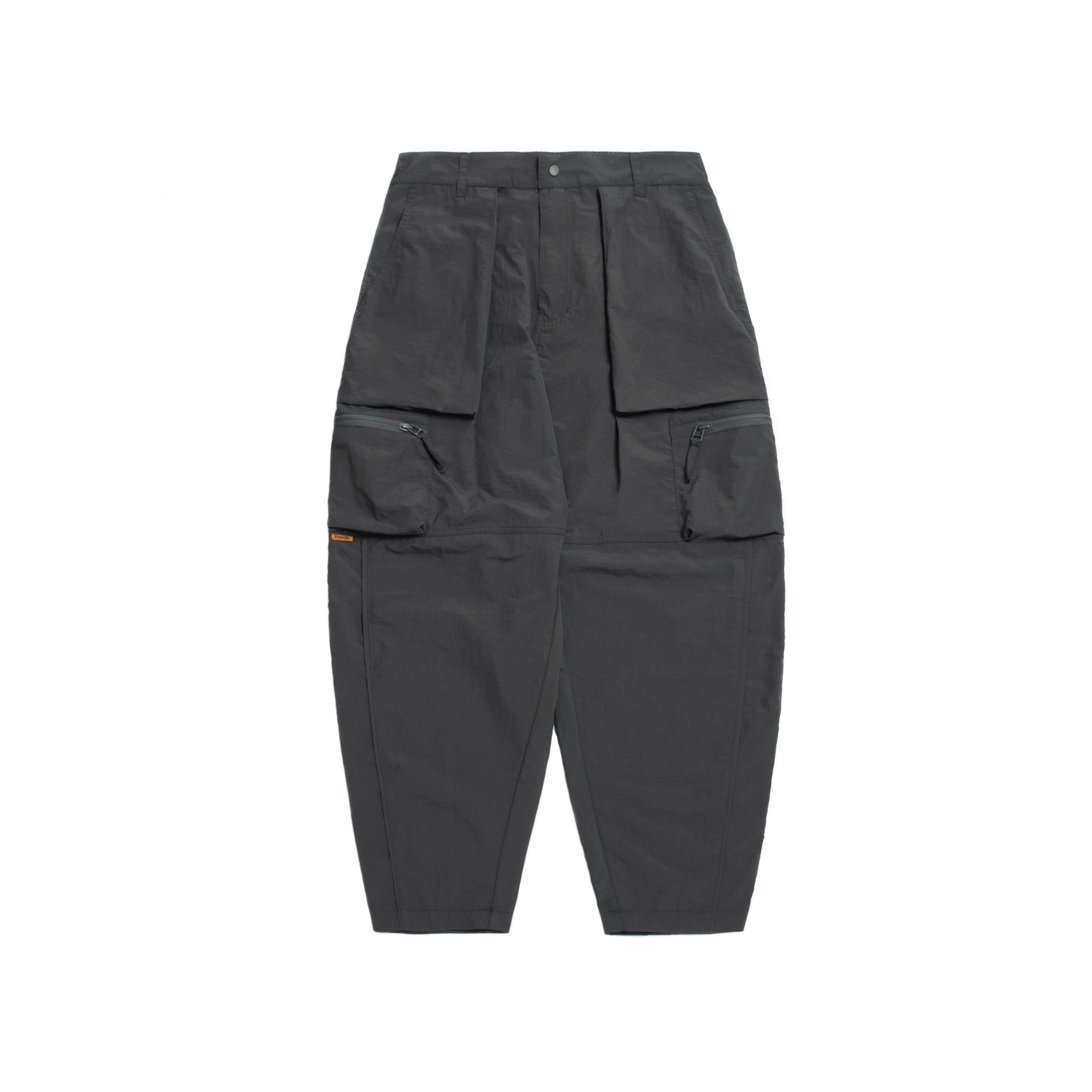 PERSEVERE MULTI-POCKET TAPERED PANTS - BLACK BLUE / CHA
