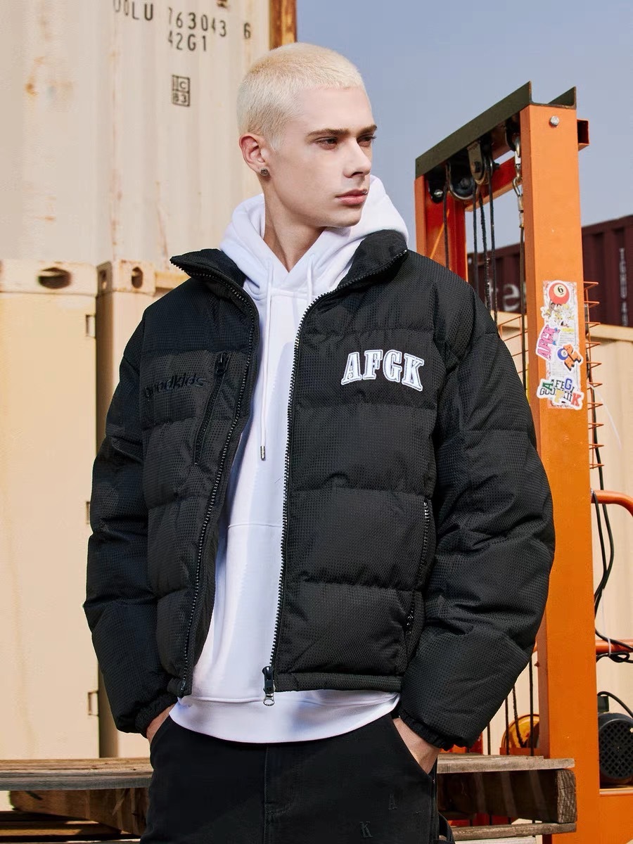 AFGK floating point jacquard down jacket A FEW GOOD KIDS